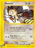 Meowth 121  - Reverse Holofoil Expedition - Common