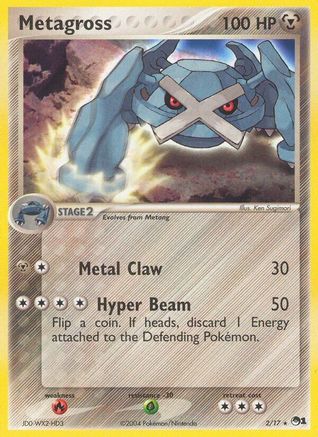 Metagross (002/17) Holofoil [POP Series 1] - Rare