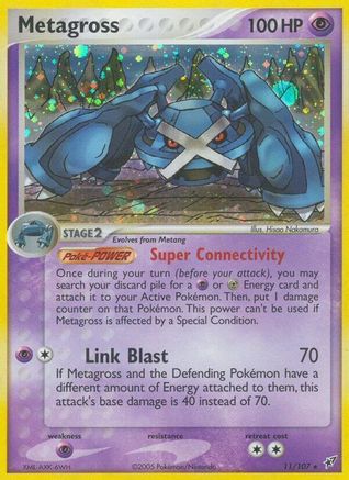 Metagross (11/107) Holofoil [Deoxys] - Holo Rare