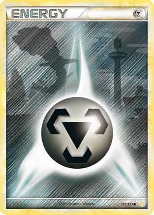 Metal Energy (Basic) (122/123) Reverse Holofoil [HeartGold SoulSilver] - Common