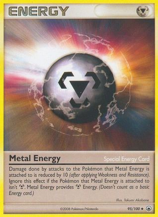 Metal Energy (95/100) Reverse Holofoil [Majestic Dawn] - Uncommon