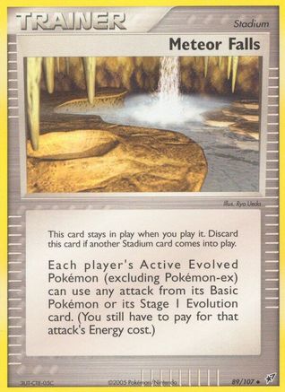 Meteor Falls (89/107) Reverse Holofoil [Deoxys] - Uncommon