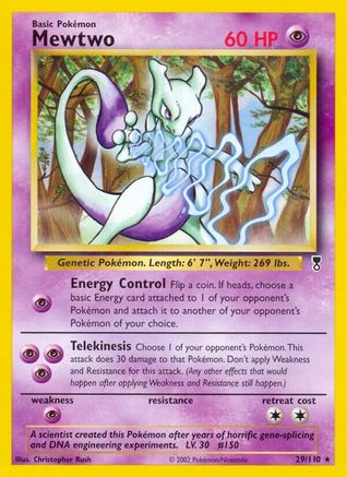 Mewtwo (29/110) Reverse Holofoil [Legendary Collection] - Rare