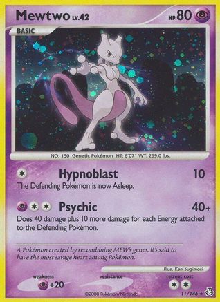 Mewtwo (11/146) Holofoil [Legends Awakened] - Holo Rare