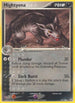 Mightyena  - Reverse Holofoil Power Keepers - Rare