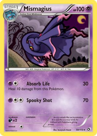 Mismagius (058/113) [Legendary Treasures] - Rare