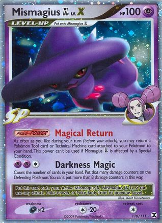 Mismagius GL Lv.X (110/111) Holofoil [Rising Rivals] - Ultra Rare