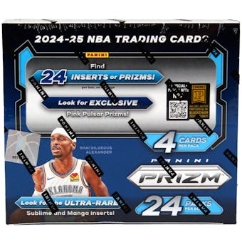 2024-25 Panini Prizm Basketball Counter Display Box