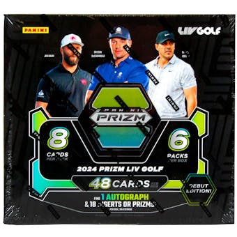 2024 Panini Prizm LIV Golf Hobby Box | Eastridge Sports Cards