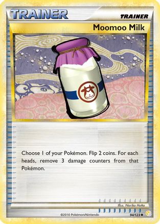 Moomoo Milk (094/123) Reverse Holofoil [HeartGold SoulSilver] - Uncommon