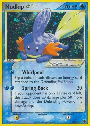 Mudkip Star (107/109) [Team Rocket Returns] - Ultra Rare