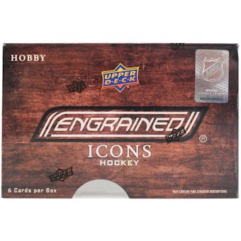 2024-25 Upper Deck Engrained Icons Hockey Hobby Box