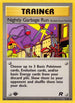 Nightly Garbage Run (Rocket's Secret Machine) 077  - 1st Edition Team Rocket - Uncommon