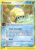Omanyte  - Reverse Holofoil Sandstorm - Common
