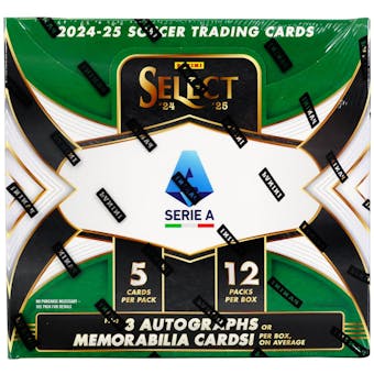 2024-25 Panini Select Serie A Soccer Hobby Box | Eastridge Sports Cards