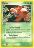 Paras 072  - Reverse Holofoil FireRed & LeafGreen - Common