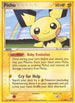 Pichu 021  Power Keepers - Rare