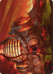 Urabrask's Forge // Urabrask's Forge (AONE-037) - Phyrexia: All Will Be One Art Series (Borderless) Foil