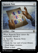 Ransom Note (0045) (MKC-045) - Murders at Karlov Manor Commander