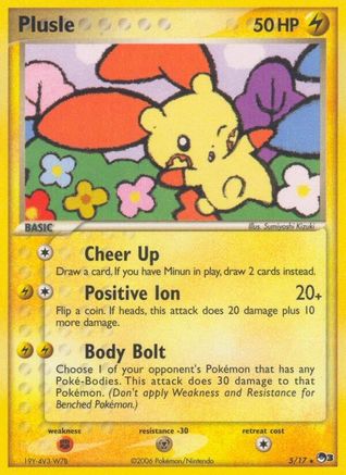 Plusle (5/17) Holofoil [POP Series 3] - Rare