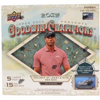 2025 Upper Deck Goodwin Champions Hobby Box