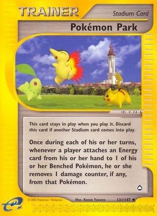 Pokemon Park (131/147) Reverse Holofoil [Aquapolis] - Uncommon