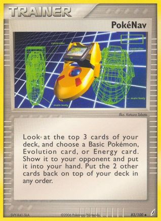 Pokenav (83/100) Reverse Holofoil [Crystal Guardians] - Uncommon