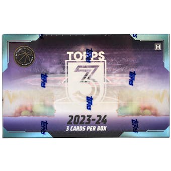 2023-24 Topps 3 Basketball Hobby Box | Eastridge Sports Cards