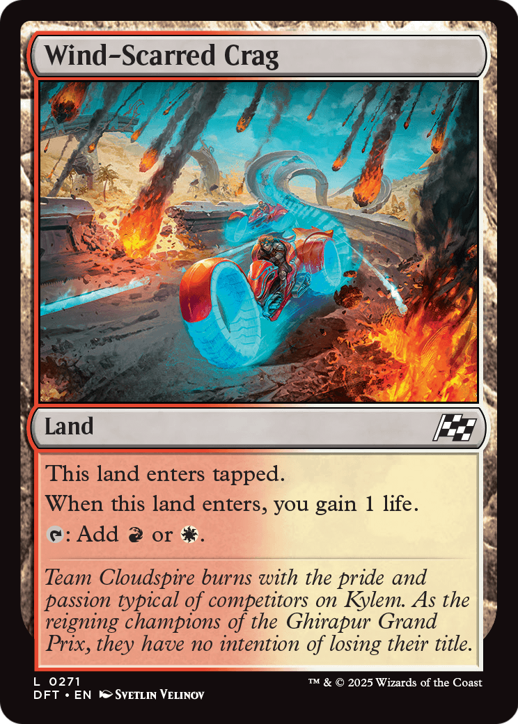 Wind-Scarred Crag (DFT-271) - Aetherdrift