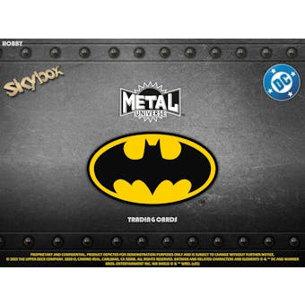 Skybox Metal Universe Batman Hobby Pack (2025 Upper Deck)