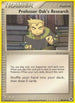 Professor Oak's Research  - Reverse Holofoil Dragon Frontiers - Uncommon