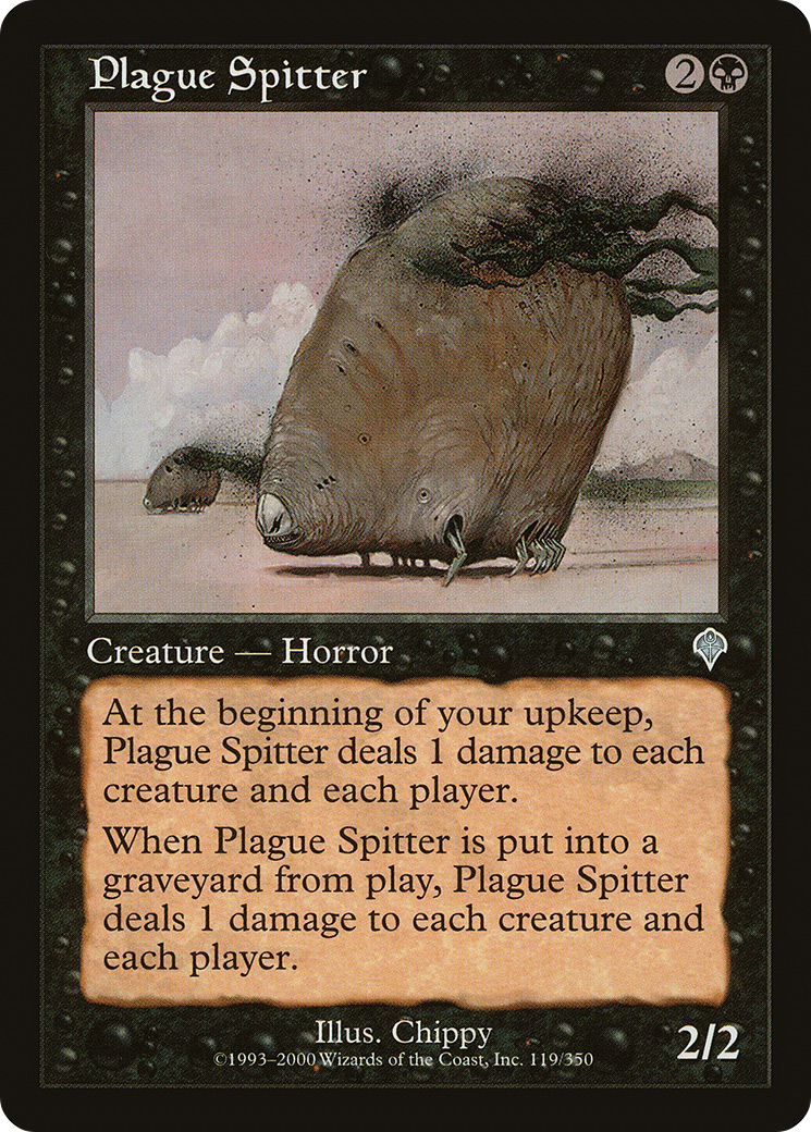 Plague Spitter (INV-119) - Invasion Foil