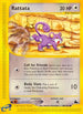 Rattata  - Reverse Holofoil Skyridge - Common