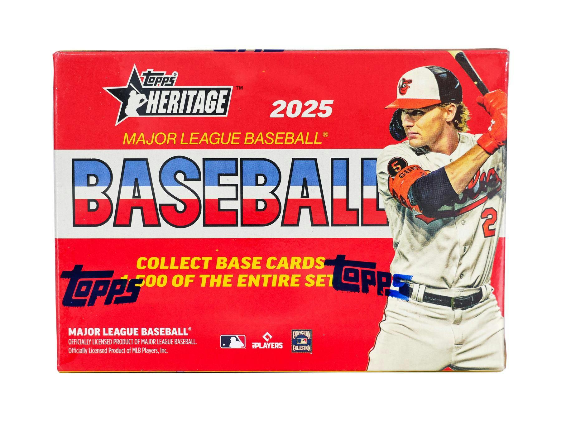 2025 Topps Heritage Baseball Blaster Box | Eastridge Sports Cards