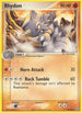 Rhydon  - Reverse Holofoil Emerald - Rare