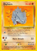 Rhyhorn/110  - Reverse Holofoil Legendary Collection - Common