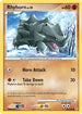 Rhyhorn  - Reverse Holofoil Diamond and Pearl - Common