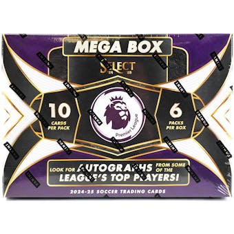 2024-25 Panini Select EPL Soccer Hobby Mega Box