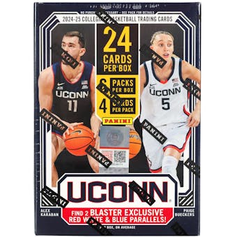 2024-25 Panini UCONN Basketball Blaster Box | Eastridge Sports Cards