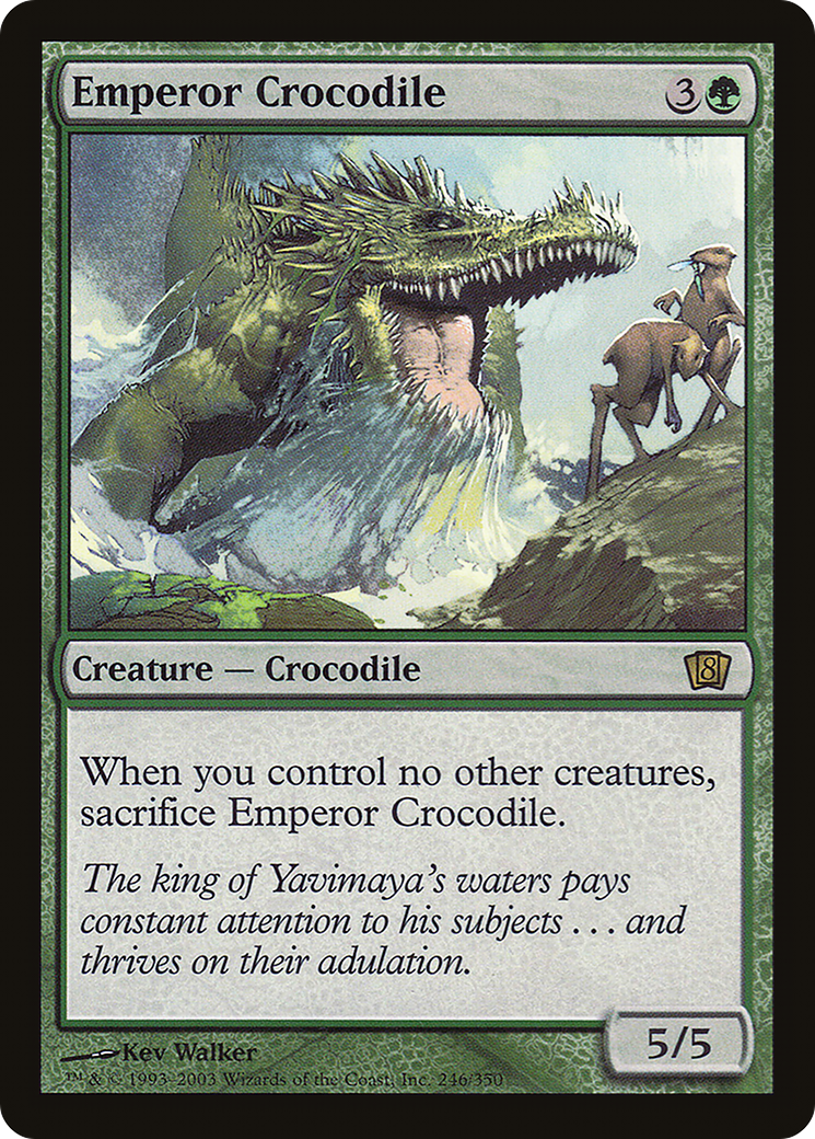Emperor Crocodile (8ED-246) - 8th Edition