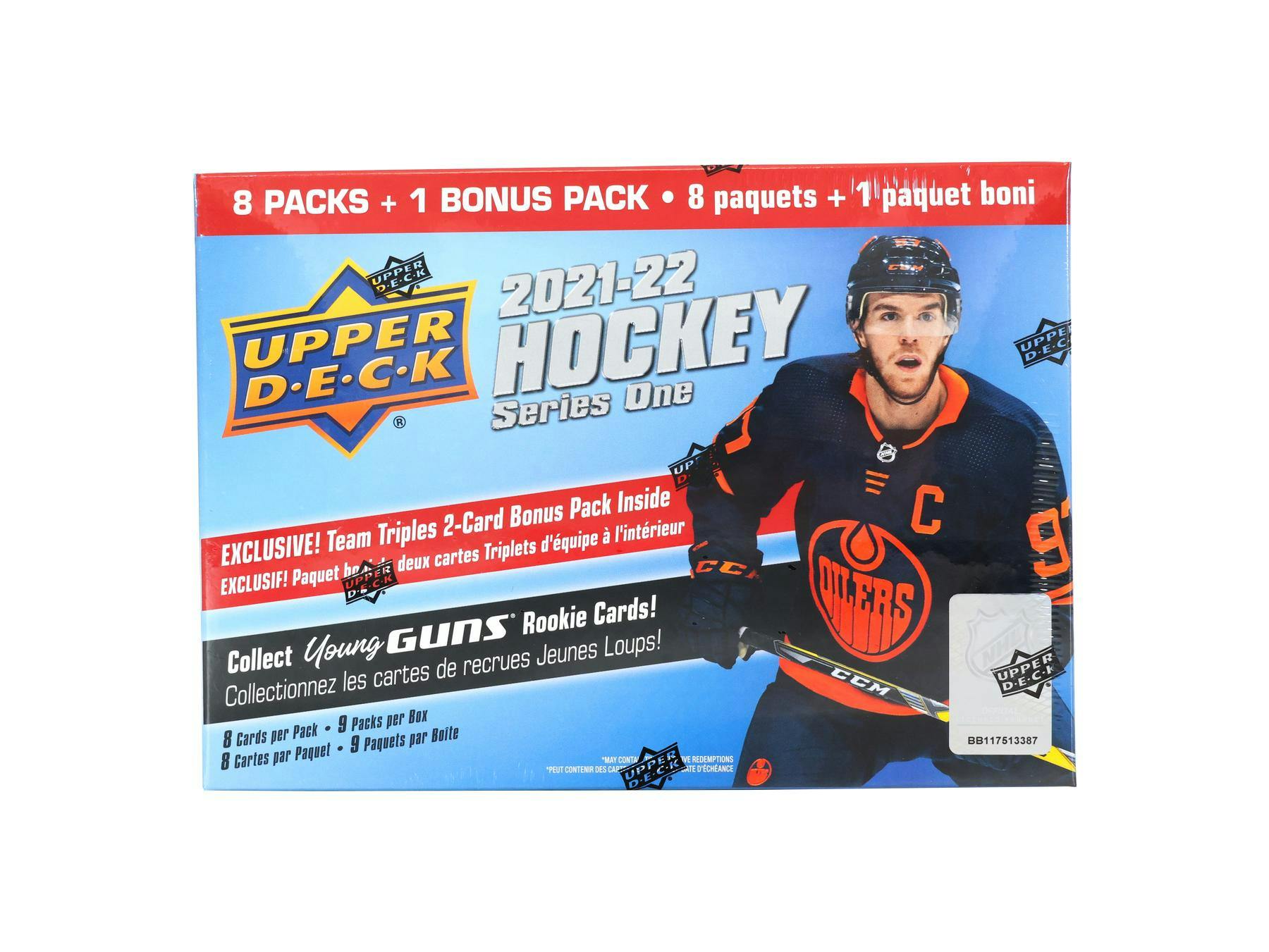 2021-22 Upper Deck Series 1 Hockey Team Triples Blaster Box | Eastridge Sports Cards