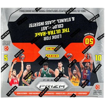 2024-25 Panini Prizm Basketball Turkish Airlines Euroleague Hobby Box | Eastridge Sports Cards