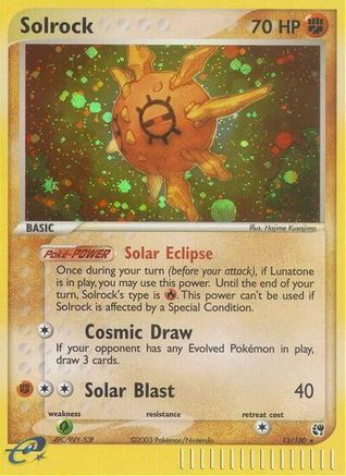 Solrock (13/100) Reverse Holofoil [Sandstorm] - Holo Rare
