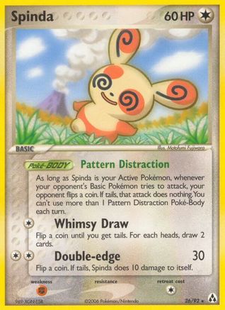 Spinda (26/92) Reverse Holofoil [Legend Maker] - Rare