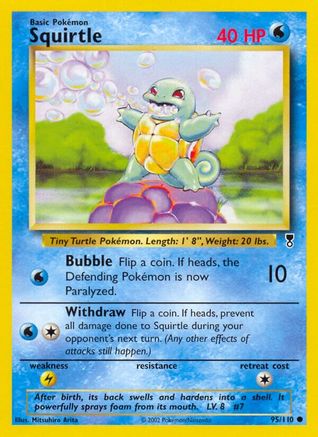 Squirtle (095/110) Reverse Holofoil [Legendary Collection] - Common