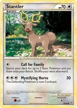 Stantler (64/95) Reverse Holofoil [Unleashed] - Common