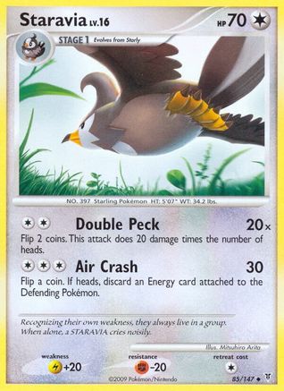 Staravia (85/147) Reverse Holofoil [Supreme Victors] - Uncommon