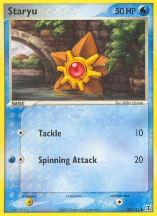 Staryu (084/113) Reverse Holofoil [Delta Species] - Common