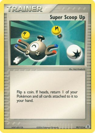 Super Scoop Up (99/112) Reverse Holofoil [FireRed & LeafGreen] - Uncommon