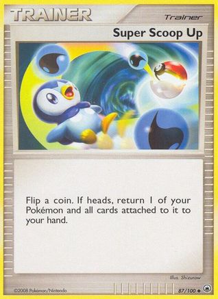 Super Scoop Up (87/100) Reverse Holofoil [Majestic Dawn] - Uncommon